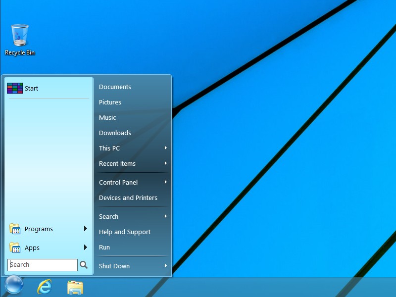Rel start menu 8 for windows 8 iobit v1 0 0