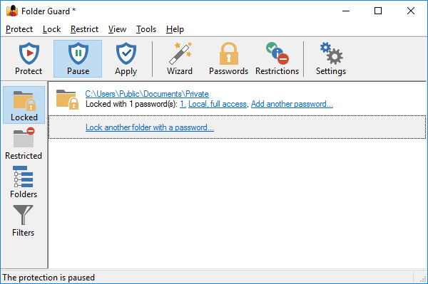 Folder Security Programs