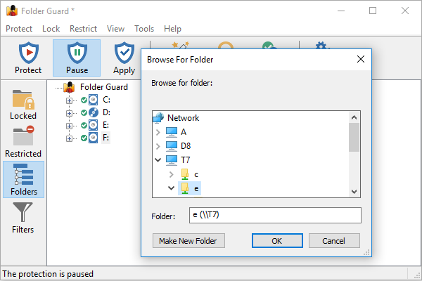 Folder guard shop