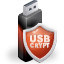 USBCrypt software to encrypt USB drives