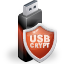 Encrypt and password-protect external drives with USBCrypt