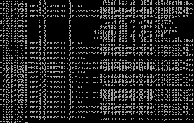 Verify the correct partition has been selected