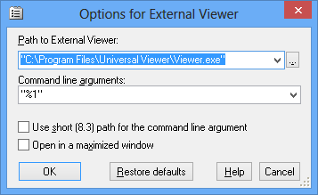 How to set up an external text editor for AB Commander